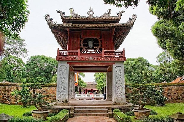 Temple of Literateure in Hanoi. Photo: VNA Temple of Literateure in Hanoi. Photo: VNA