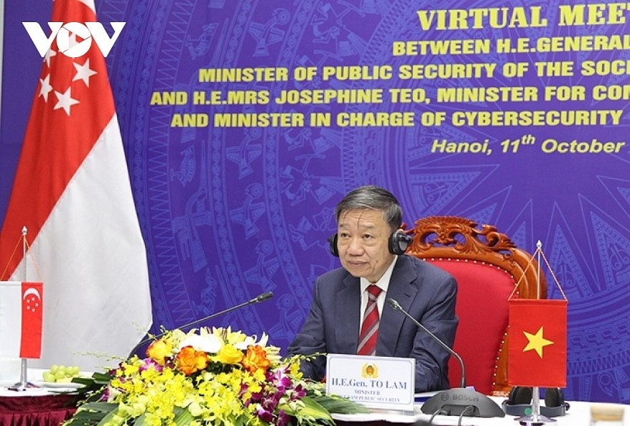Vietnamese Minister of Public Security General To Lam. Photo: VOV Vietnamese Minister of Public Security General To Lam. Photo: VOV
