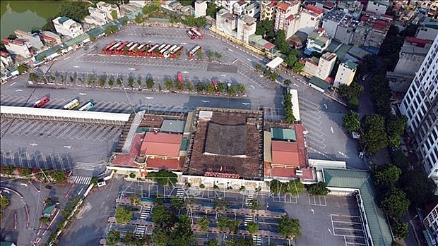 Hanoi is preparing for resumption of road transport services. Photo: VNA Hanoi is preparing for resumption of road transport services. Photo: VNA