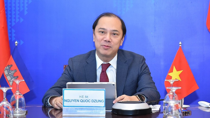 Vietnam - Cambodia: 55 Years on Diplomatic Relations Establishment Vietnam, Cambodia Hold Consultation on 55th Anniversary of Bilateral Ties