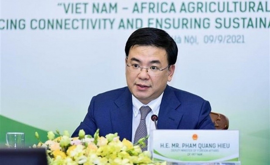Deputy Foreign Minister Pham Quang Hieu. Photo: VNA Deputy Foreign Minister Pham Quang Hieu. Photo: VNA