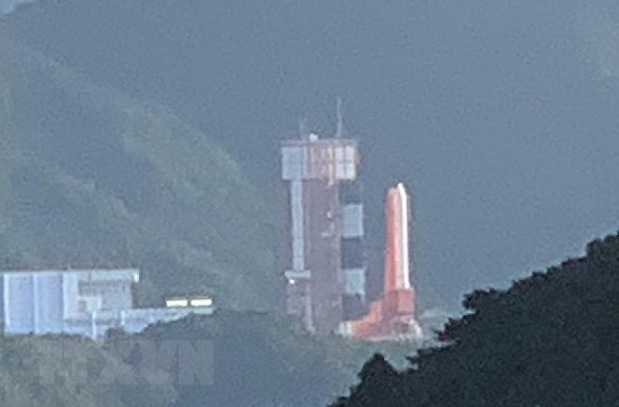 The Japan Aerospace Exploration Agency (JAXA) announced that Vietnam's NanoDragon satellite will be put on the launch pad for the third time on November 7. Photo: VOV The Japan Aerospace Exploration Agency (JAXA) announced that Vietnam's NanoDragon satellite will be put on the launch pad for the third time on November 7. Photo: VOV