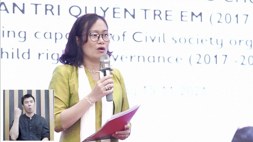 Project on Strengthening Capacity of Civil Society Organizations in Child Rights Governance Vietnam Strengthens Capacity of Civil Society Organizations in Child Rights Governance