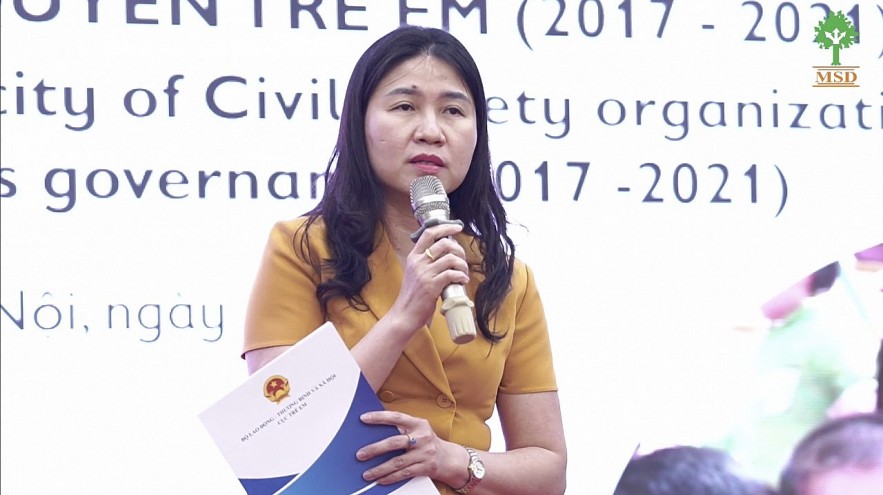 Project on Strengthening Capacity of Civil Society Organizations in Child Rights Governance Vietnam Strengthens Capacity of Civil Society Organizations in Child Rights Governance