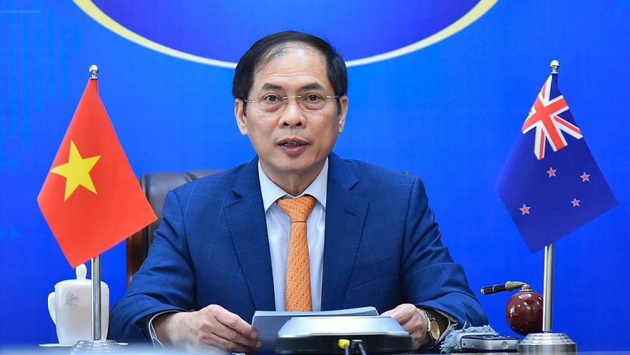 Minister of Foreign Affairs Bui Thanh Son. Photo: VOV Minister of Foreign Affairs Bui Thanh Son. Photo: VOV