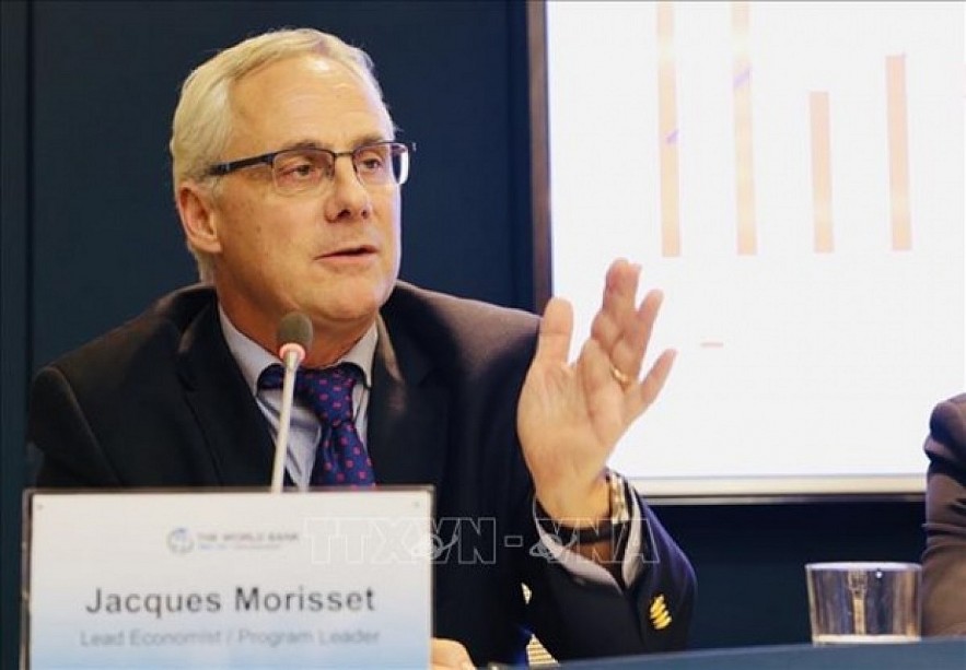 Jacques Morisset, WB Lead Economist and Programme Leader for Vietnam. Photo: VNA