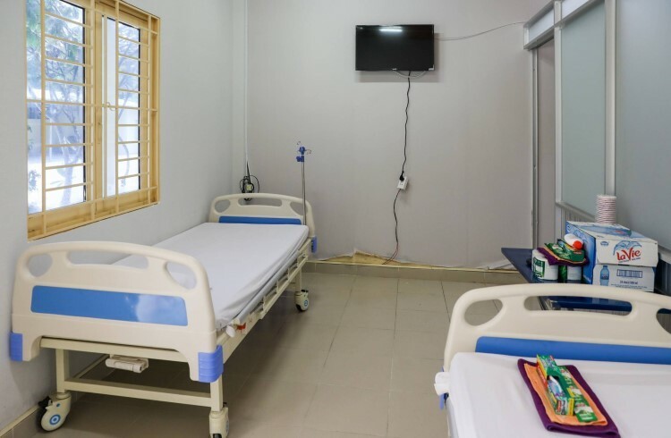 Clean and quiet inside a quarantine zone in HCMC clean and quiet inside a quarantine zone in hcmc