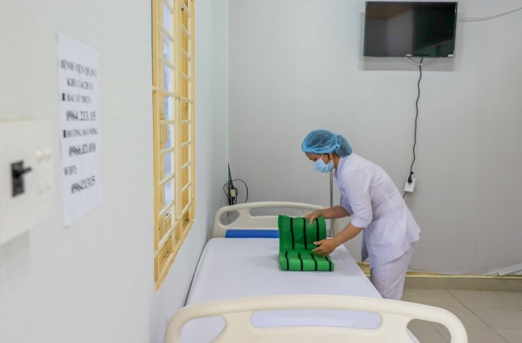 Clean and quiet inside a quarantine zone in HCMC clean and quiet inside a quarantine zone in hcmc