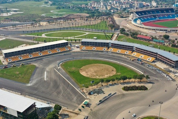 Hanoi racetrack ready for Vietnam F1 race hanoi racetrack ready for vietnam f1 race