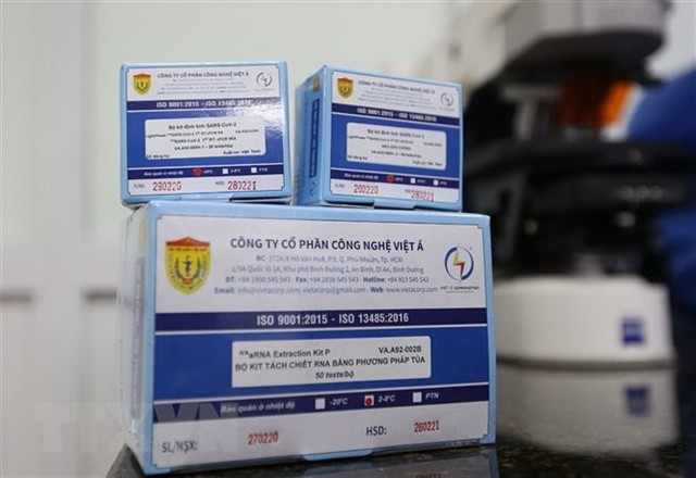 SARS-CoV-2 test kit, an important tool to help control COVID-19 in Vietnam sars cov 2 test kit an important tool to help control covid 19 in vietnam