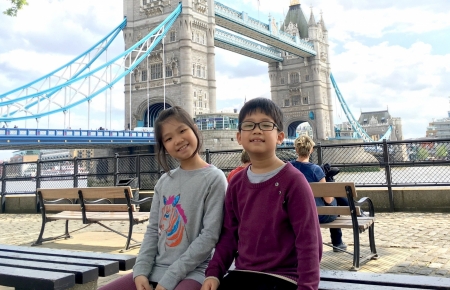 British Ambassador thanks  two Vietnamese children for donating masks to UK