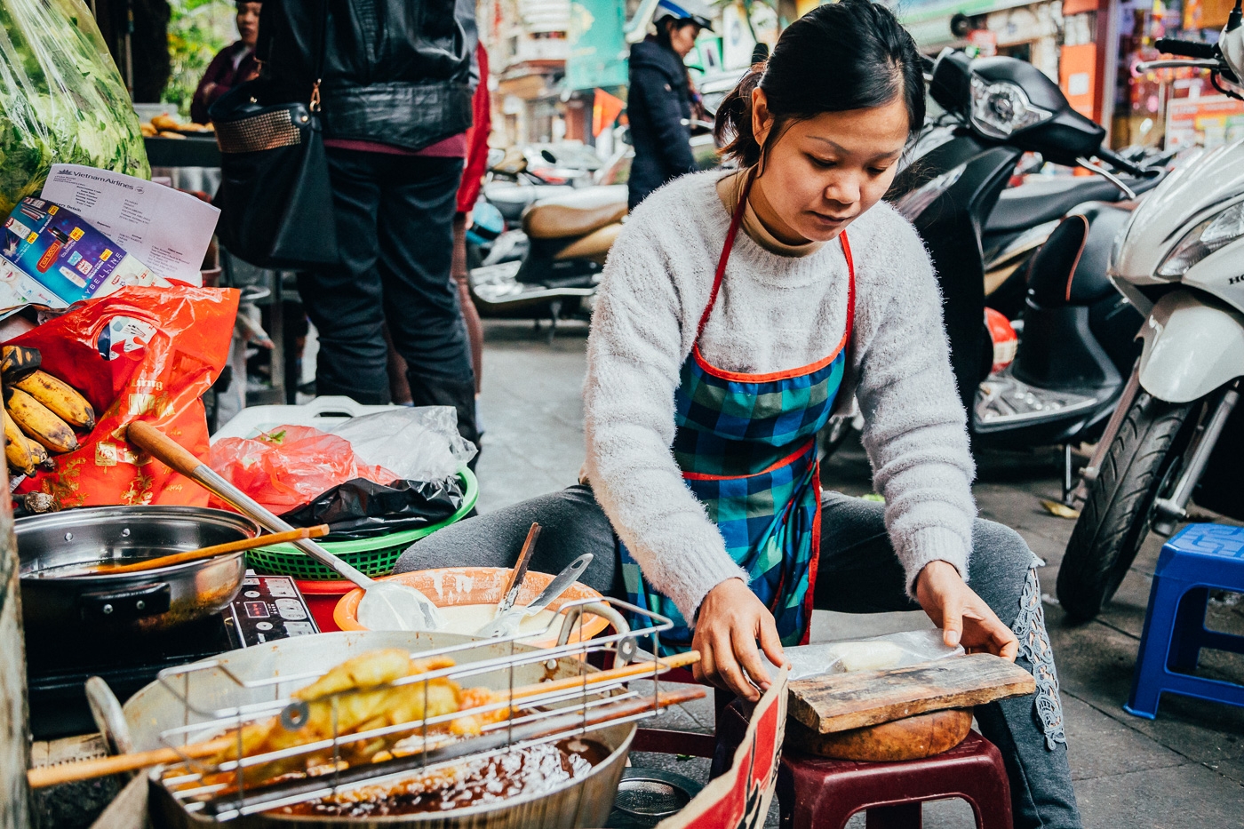Hanoi requires street food vendors to wear masks hanoi requires street food vendors to wear masks