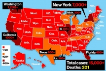 coronavirus covid 19 breaking news march 23 the number of infections and deaths is still rocketing worldwide
