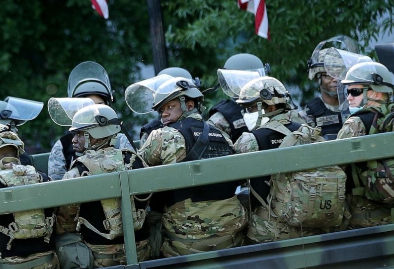 Trump taken to bunker due to protest threats outside the White House