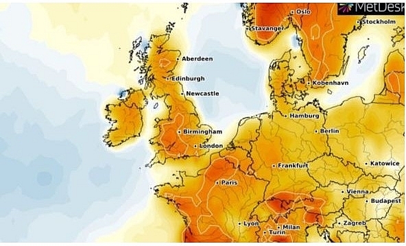 Daily Weather Forecast for UK and Europe countries
