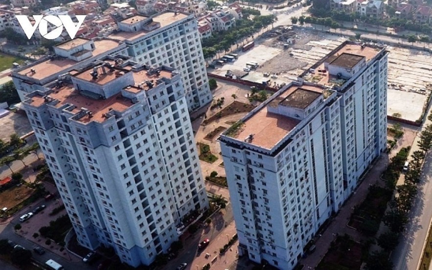 Hanoi has seen an increase in the price of the apartment market for 10 consecutive quarters. Photo: VOV Hanoi has seen an increase in the price of the apartment market for 10 consecutive quarters. Photo: VOV
