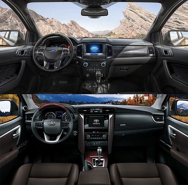 Tầm giá 1,2 tỷ đồng: Mua Toyota Fotuner hay Ford Everest chơi Tết 2020? tam gia 14 ty dong mua toyota fotuner hay ford everest choi tet 2020