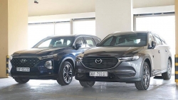 suv 7 cho chon mazda cx 8 hay hyundai santafe choi tet 2020