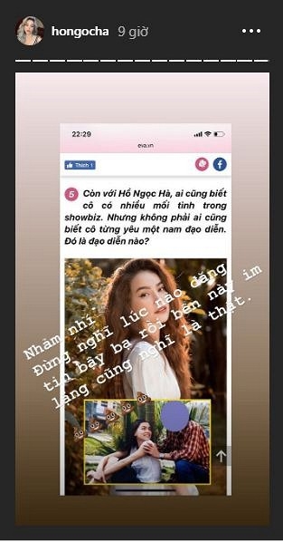 Tin giải trí sao Việt hôm nay (23/9): Hồ Ngọc Hà nói gì trước tin đồn từng yêu đạo diễn? tin giai tri sao viet hom nay 239 ho ngoc ha noi gi truoc tin don tung yeu dao dien