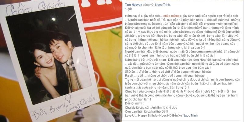 tin giai tri sao viet hom nay 289 ngoc trinh cong khai ban trai bao thanh tro tai ca hat
