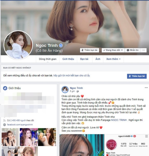 Tin giải trí sao Việt hôm nay (2/10): Ngọc Trinh khóa trang cá nhân, Hoa hậu Ngọc Hân bất ngờ tái xuất tin giai tri sao viet hom nay 210 ngoc trinh khoa trang ca nhan hoa hau ngoc han bat ngo tai xuat