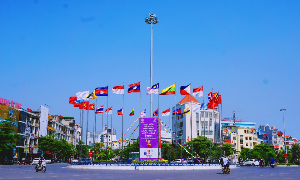 Quảng Ninh rực rỡ ch&agrave;o đ&oacute;n SEA Games 31