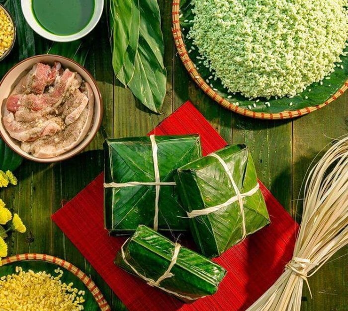 Món ngon ngày Tết: Cách gói bánh chưng vuông, đẹp mắt