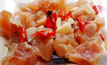Hướng dẫn làm gân bò ngâm dấm, món ăn 
