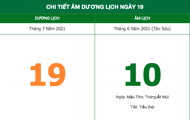 Những việc không nên làm trong ngày 10/6 Âm lịch (19/7/2021) Những việc không nên làm trong ngày 10/6 Âm lịch (19/7/2021)