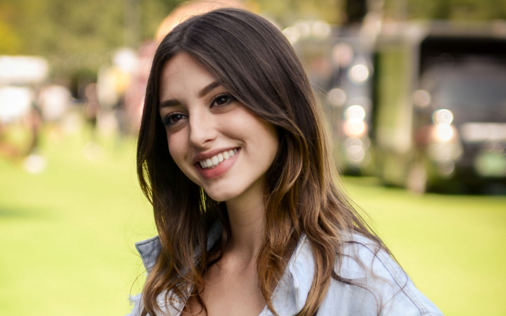 undefined 3520 celine farach beautiful smile brunette model women uhdpapercom 4k 344