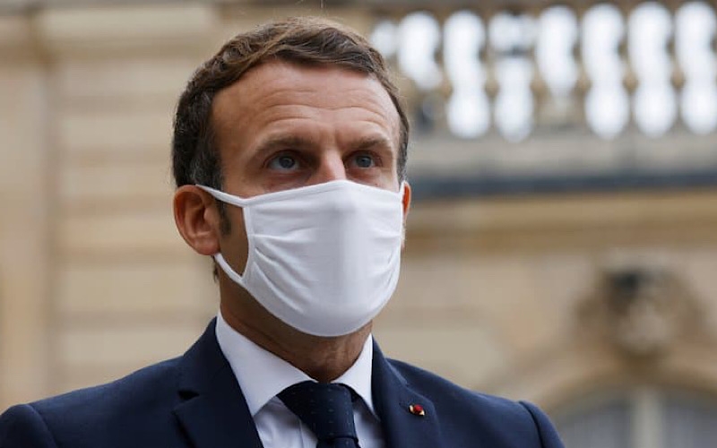 Tổng thống Pháp Macron dương tính với Covid-19 Tổng thống Pháp Macron dương tính với Covid-19