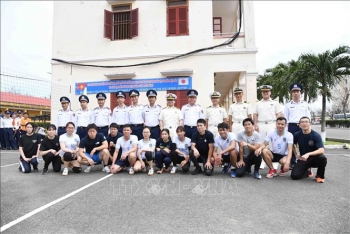Lực lượng Bảo vệ bờ biển Nhật Bản thăm Bộ Tư lệnh Vùng Cảnh sát biển 2