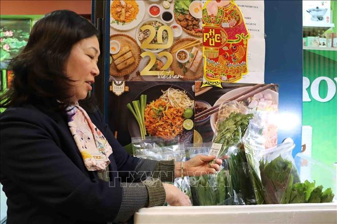 Hàng nông sản Việt Nam ngày càng được ưa chuộng tại thị trường Bỉ Chú thích ảnh