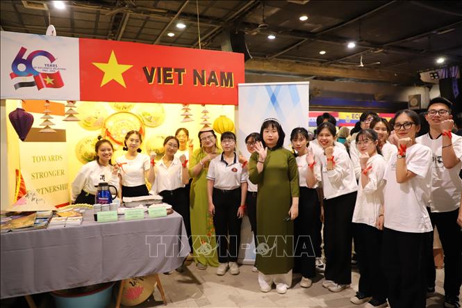 Việt Nam tham dự Lễ hội Văn hóa Quốc tế Sakia 2023 tại Cairo Chú thích ảnh