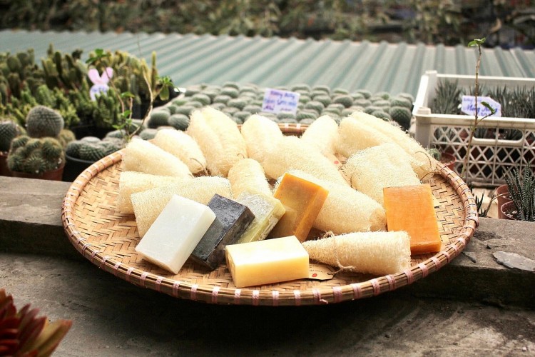Xà phòng và xơ mướp Xà phòng và xơ mướp