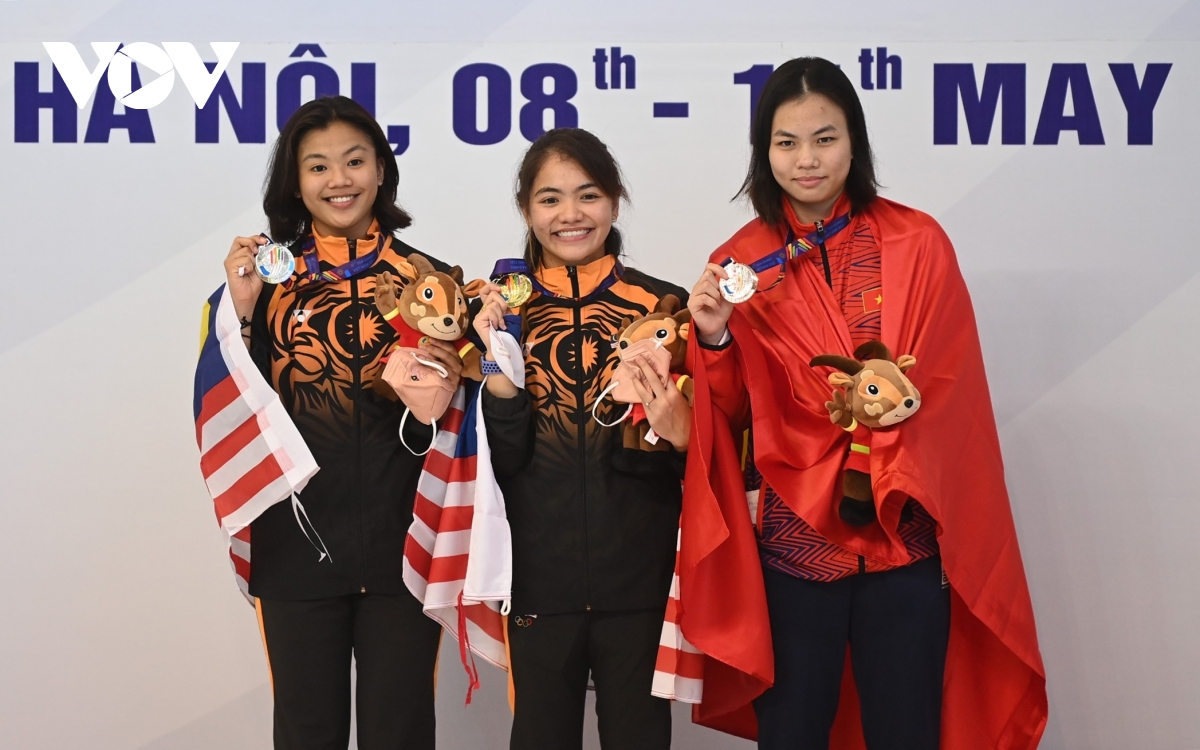 Đoàn Thể thao Việt Nam có huy chương đầu tiên tại SEA Games 31