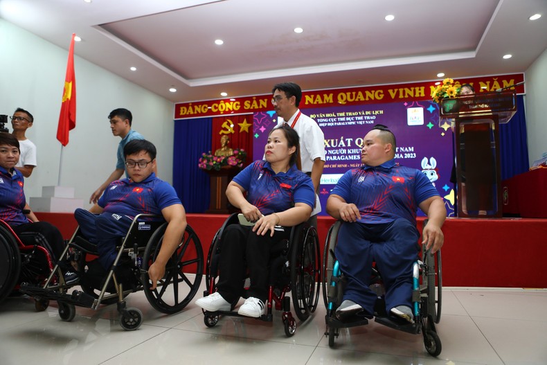 Đoàn thể thao người khuyết tật Việt Nam xuất quân dự ASEAN Para Games 12 Đoàn thể thao người khuyết tật Việt Nam xuất quân dự ASEAN Para Games 12 ảnh 1