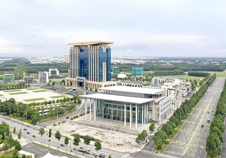 Trung tâm hành chính tỉnh Bình Dương. Ảnh: Báo điện tử Đảng Cộng sản Việt Nam Trung tâm hành chính tỉnh Bình Dương. Ảnh: Báo điện tử Đảng Cộng sản Việt Nam