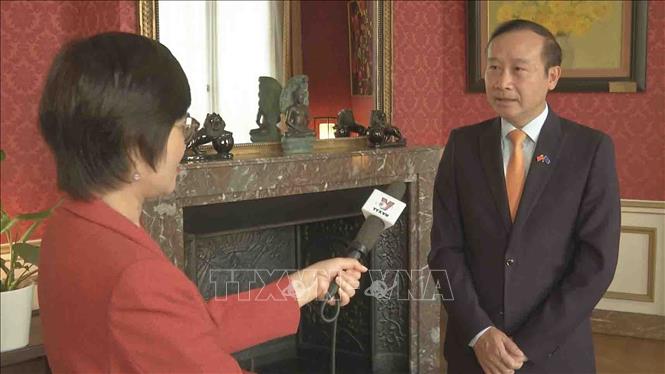 Kỷ niệm 97 năm Ngày Báo chí Cách mạng Việt Nam tại Bỉ Chú thích ảnh