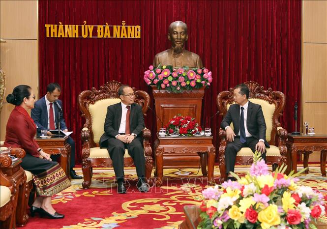 Đẩy mạnh hợp tác giữa Đà Nẵng với các địa phương của Lào Chú thích ảnh
