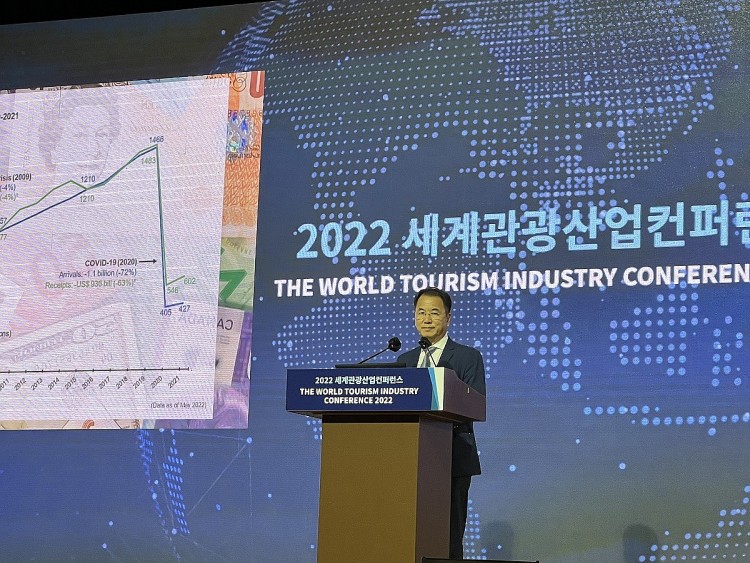 Ông Harry Hwang, Giám đốc điều hành khu vực châu Á-Thái Bình Dương của UNWTO. Ảnh: Tổng Cục du lịch Ông Harry Hwang, Giám đốc điều hành khu vực châu Á-Thái Bình Dương của UNWTO. Ảnh: Tổng Cục du lịch