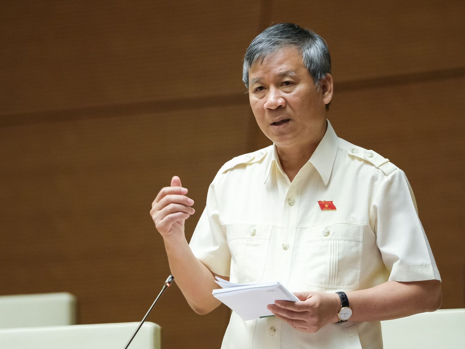 Báo chí là ‘cầu nối’ thông tin quan trọng, hiệu quả giữa Chính phủ, Quốc hội và người dân Chú thích ảnh