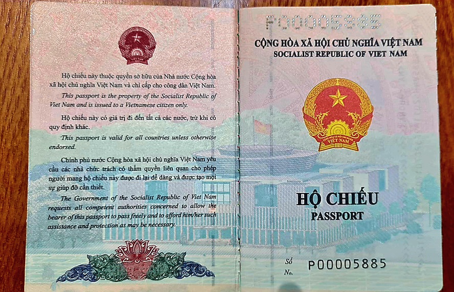 Hộ chiếu phổ thông mới giới thiệu hình ảnh Việt Nam ra thế giới Chú thích ảnh