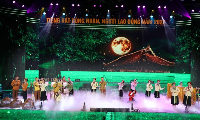 Khai mạc Hội diễn Chú thích ảnh