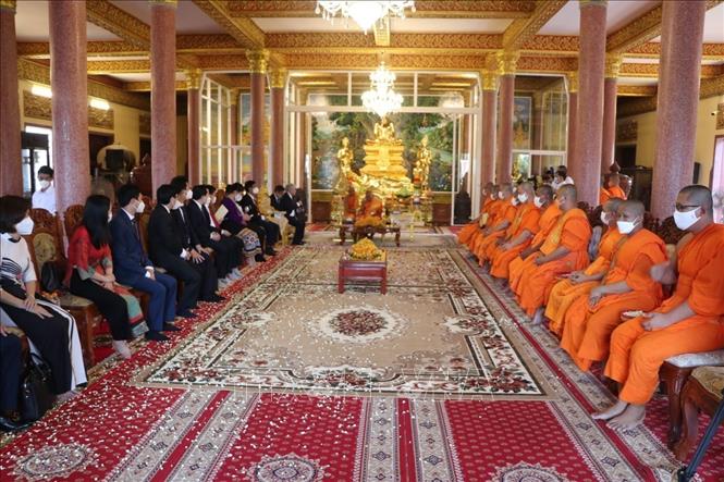Tiếp tục thúc đẩy quan hệ hợp tác, hữu nghị giữa Việt Nam - Campuchia Chú thích ảnh