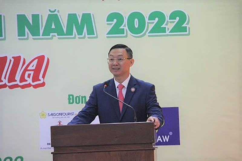 Ông Trần Phước Anh, Giám đốc Sở Ngoại vụ TP.HCM phát biểu khai mạc chương trình. Ông Trần Phước Anh, Giám đốc Sở Ngoại vụ TP.HCM phát biểu khai mạc chương trình.