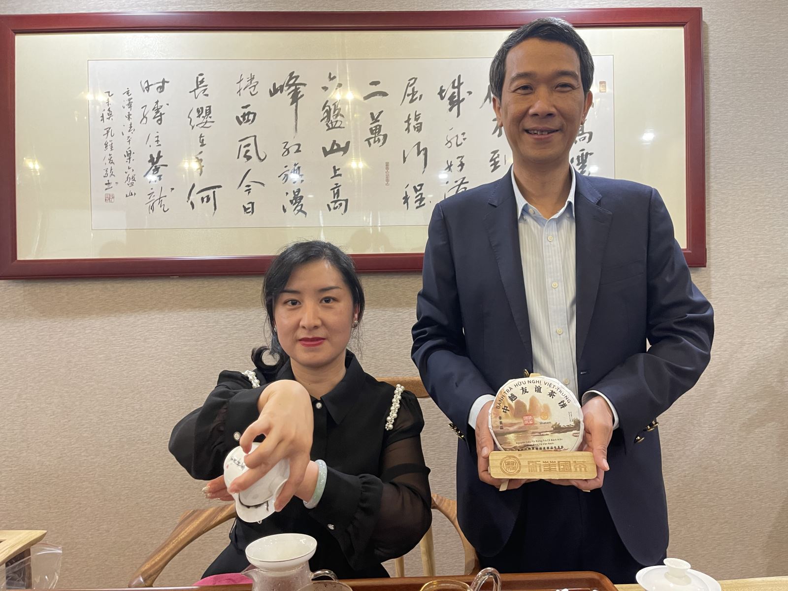 Việt Nam đẩy mạnh giao lưu văn hóa chè tại Vân Nam, Trung Quốc Chú thích ảnh