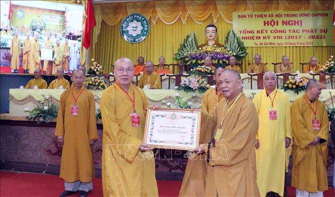 Ban Từ thiện Xã hội Phật giáo Việt Nam hoạt động từ thiện hơn 12.000 tỷ đồng Chú thích ảnh