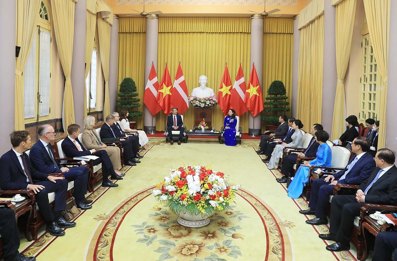 Lễ đón chính thức Thái tử kế vị Đan Mạch Frederik và Công nương Phu nhân Mary Elizabeth