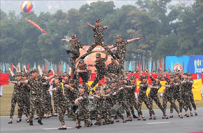 Khai mạc Giải bắn súng quân dụng Lục quân các nước ASEAN lần thứ 30 Chú thích ảnh